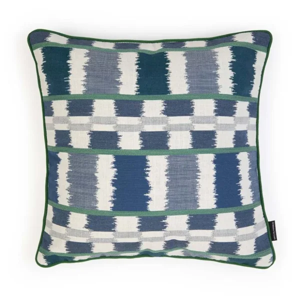 Christopher Farr Cloth | Lapaz Outdoor Cushion | Blue