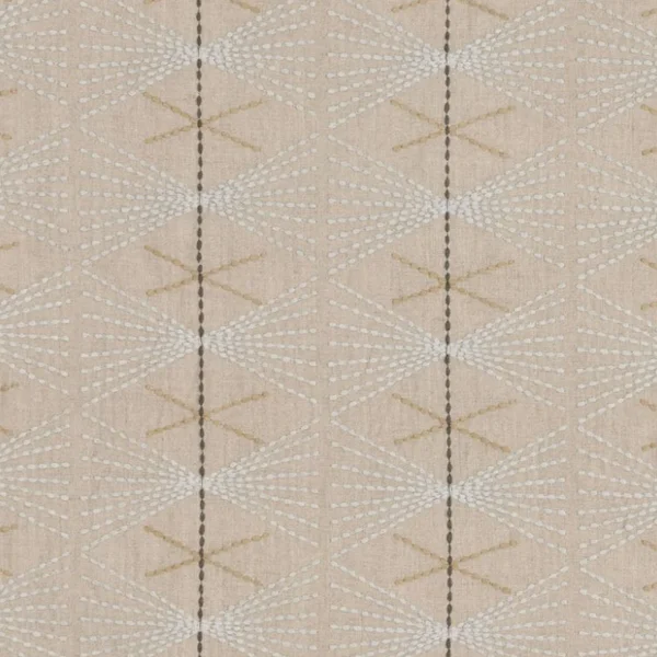 Christopher Farr Cloth | Mikado Indoor Embroidered | Natural