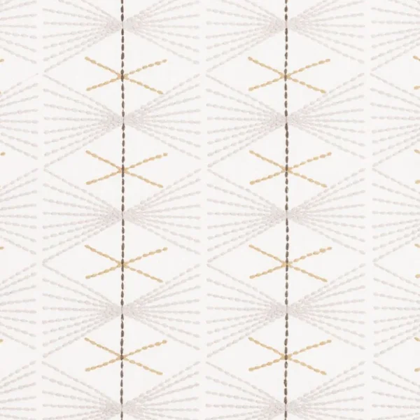 Christopher Farr Cloth | Mikado Indoor Embroidered | Smoke