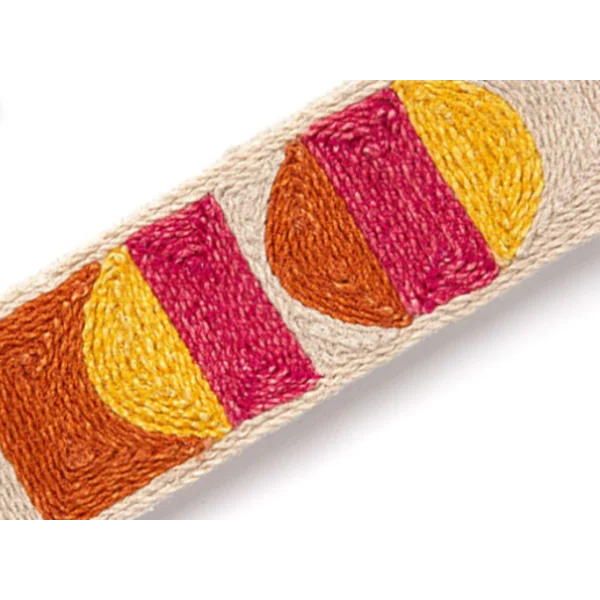 Christopher Farr Cloth | Pop Art Border | Orange