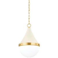 Ciara Pendant Light Soft Cream, Light - Andrew Martin