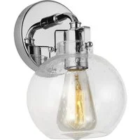 Clara Wall Light Chrome, Light - Andrew Martin