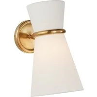 Clarkson Pivoting Wall Light Brass, Light, Hand-Rubbed Antique Brass - Andrew Martin