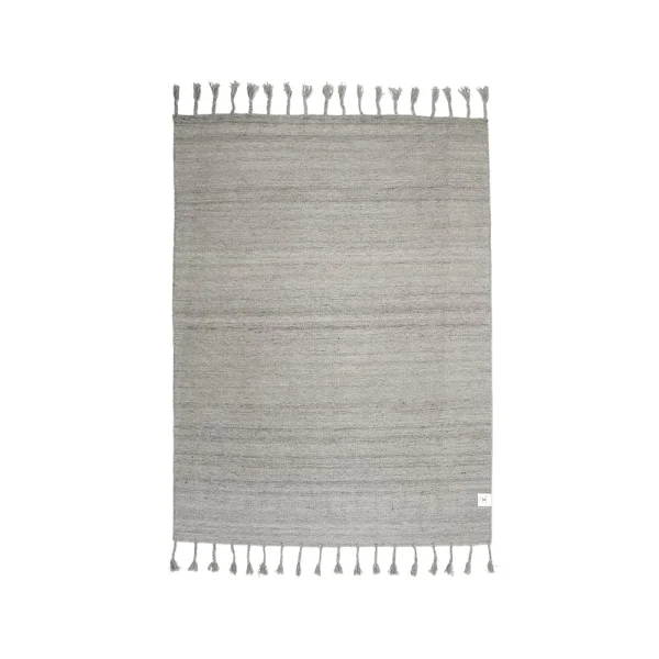Classic Collection Plain rug Silver, 200x300 cm