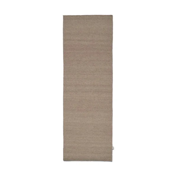 Classic Collection Plain runner rug Natural-beige, 80x250 cm
