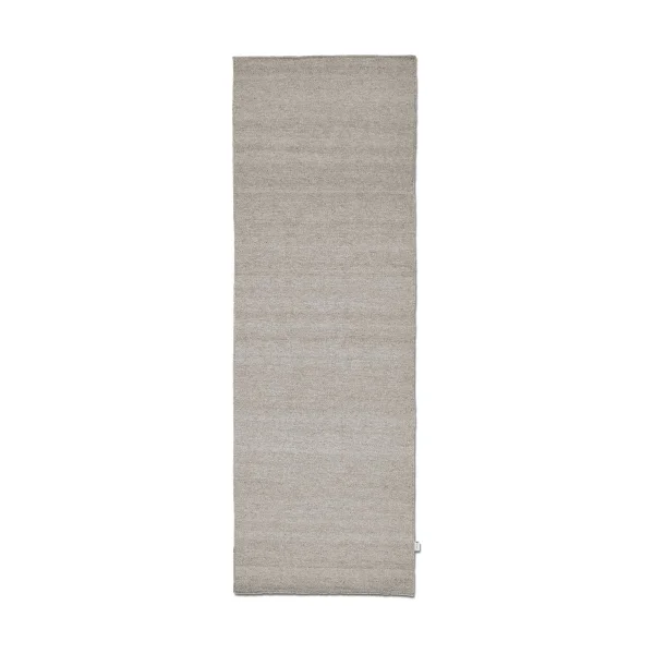 Classic Collection Plain runner rug Silver, 80x250 cm