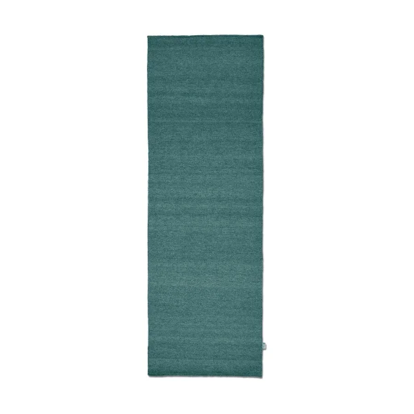 Classic Collection Plain runner rug Teal, 80x250 cm
