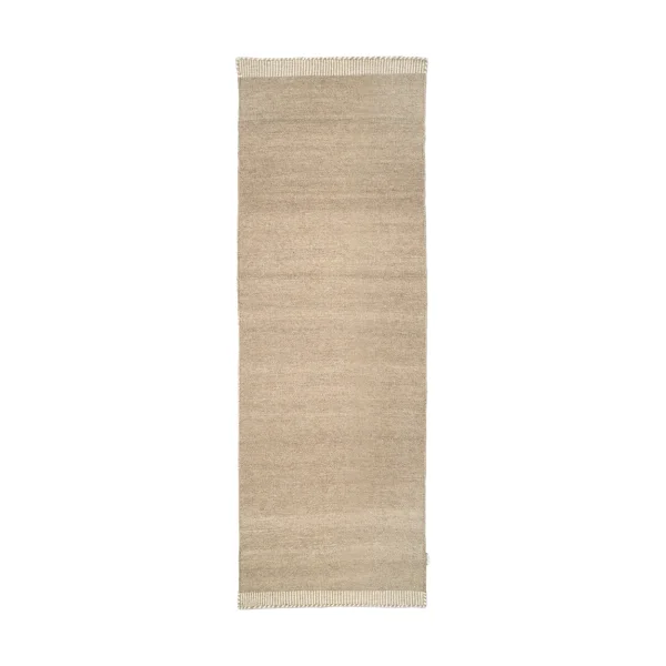 Classic Collection Pure runner rug Natural beige, 80x250 cm