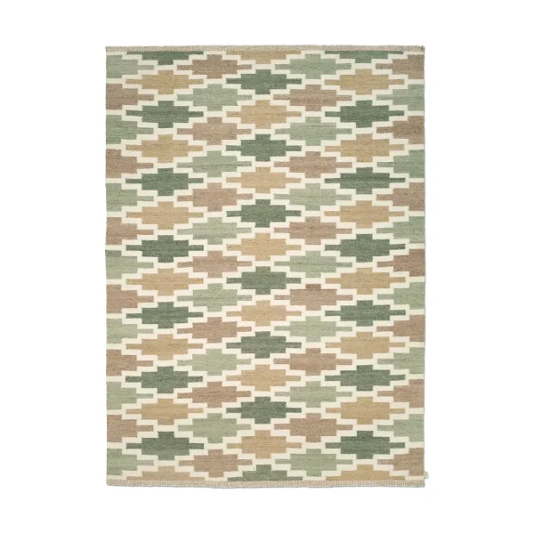 Classic Collection Röllakan Korsnäs rug Green beige, 200x300 cm