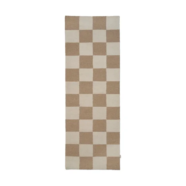 Classic Collection Square runner rug White-natural, 80x200 cm