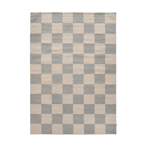 Classic Collection Squares rug Grey-beige, 170x230 cm