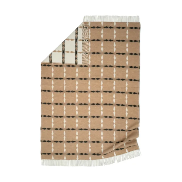 Classic Collection Tile throw 130x180 cm Beige