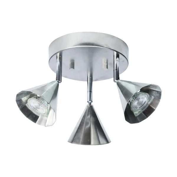 CO Bankeryd Rain 18 ceiling spotlight Aluminium