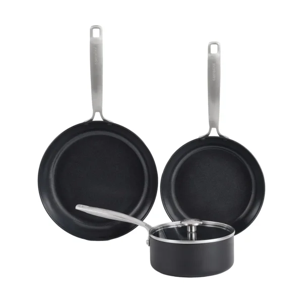 Combekk Combekk Element pot and frying pan set 4-piece Black