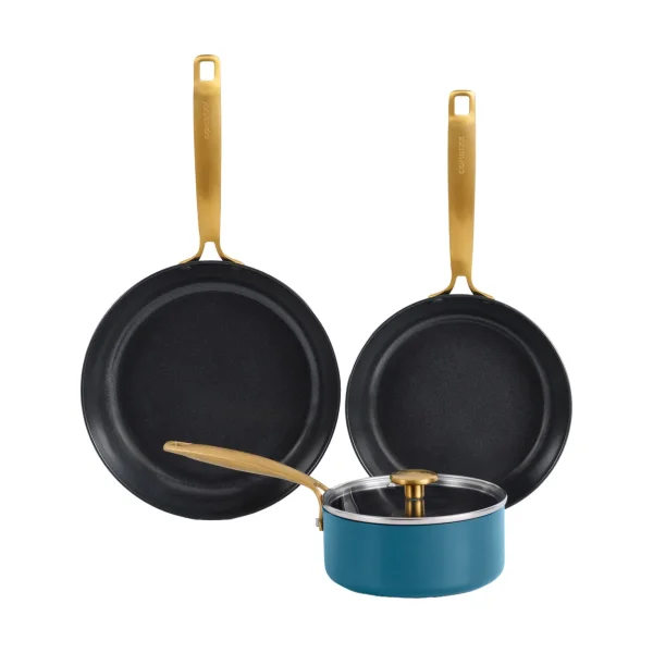 Combekk Combekk Element pot and frying pan set 4-piece Ocean Blue