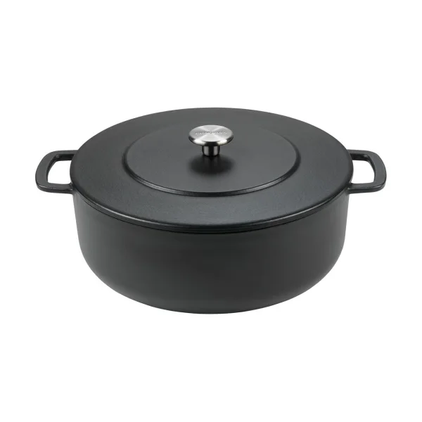 Combekk Combekk Enameled cast iron casserole Ø28 cm Black