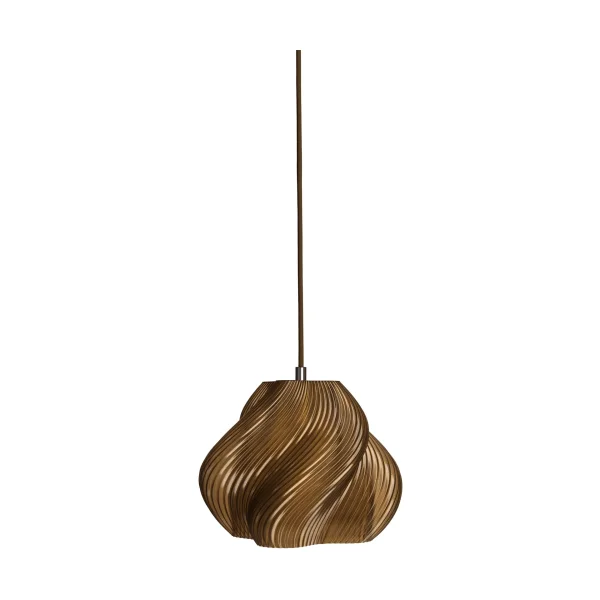 Crème Atelier Soft Serve pendant Caramel-chrome, 01, 20 cm