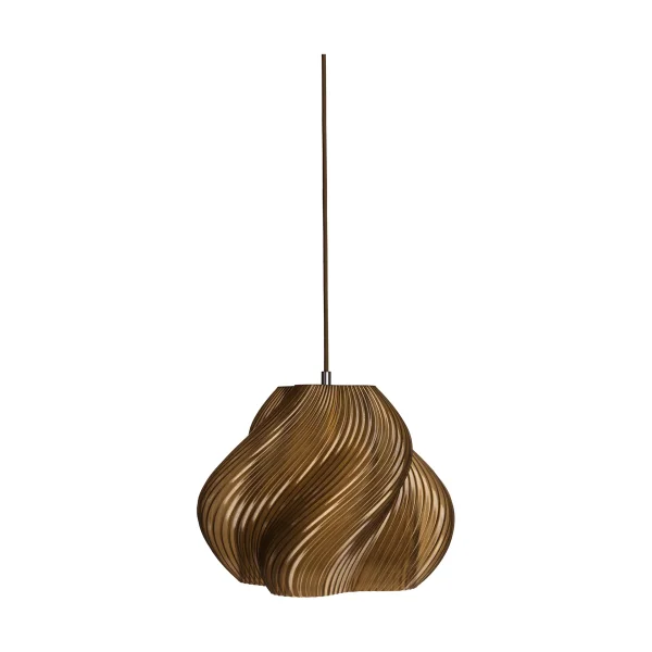 Crème Atelier Soft Serve pendant Caramel-chrome, 02, 25 cm