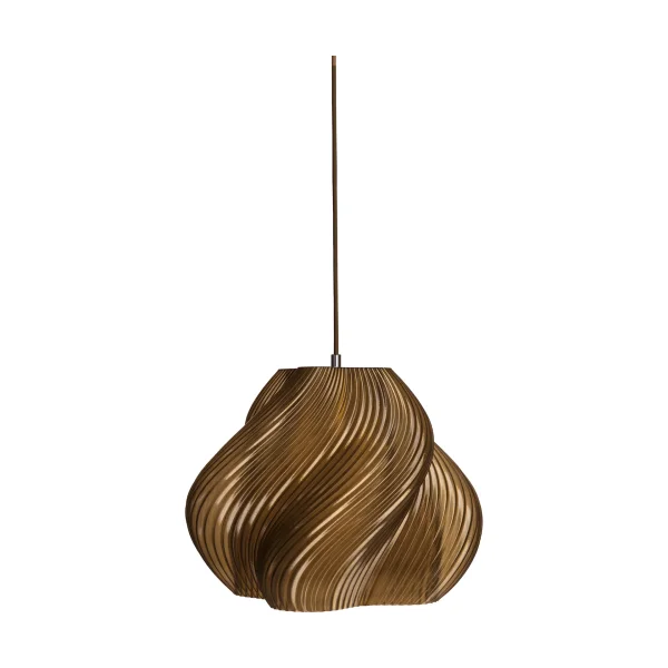 Crème Atelier Soft Serve pendant Caramel-chrome, 03, 30 cm