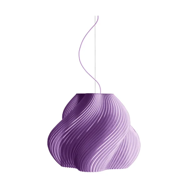 Crème Atelier Soft Serve pendant Lavender sorbet-chrome, Mega, 60 cm