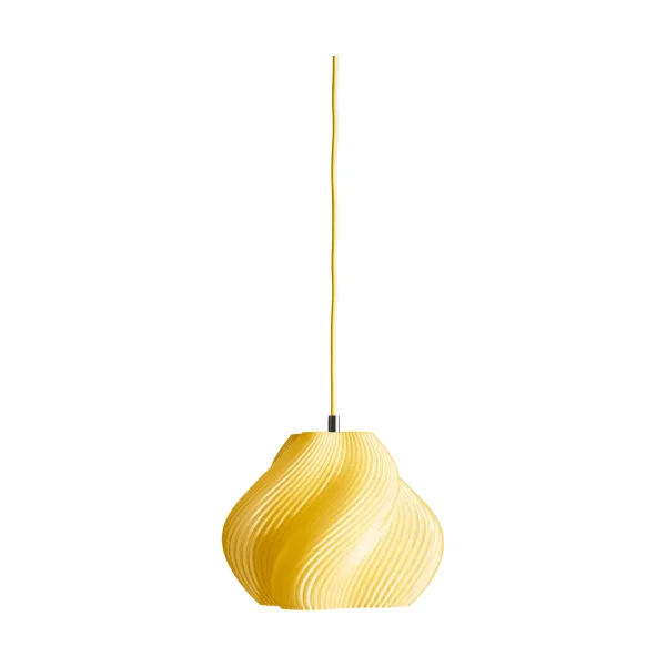 Crème Atelier Soft Serve pendant Limoncello sorbet-brass, 01, 20 cm