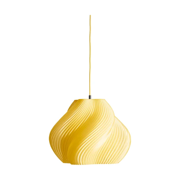 Crème Atelier Soft Serve pendant Limoncello sorbet-brass, 03, 30 cm