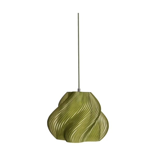 Crème Atelier Soft Serve pendant Olive-chrome, 02, 25 cm