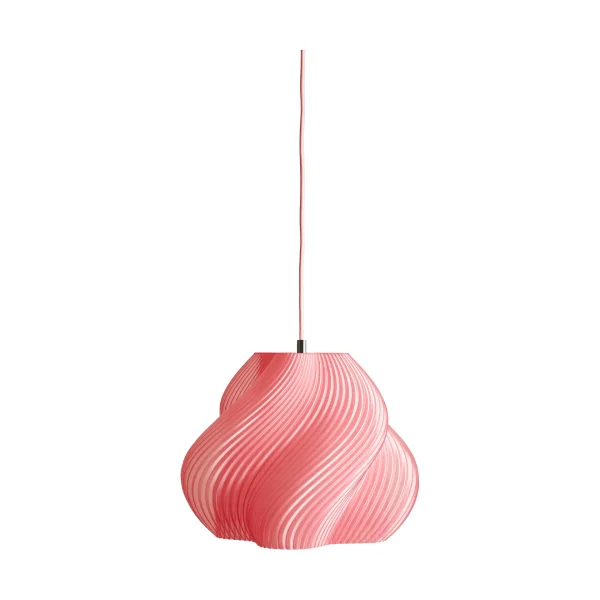 Crème Atelier Soft Serve pendant Peach sorbet-chrome, 02, 25 cm
