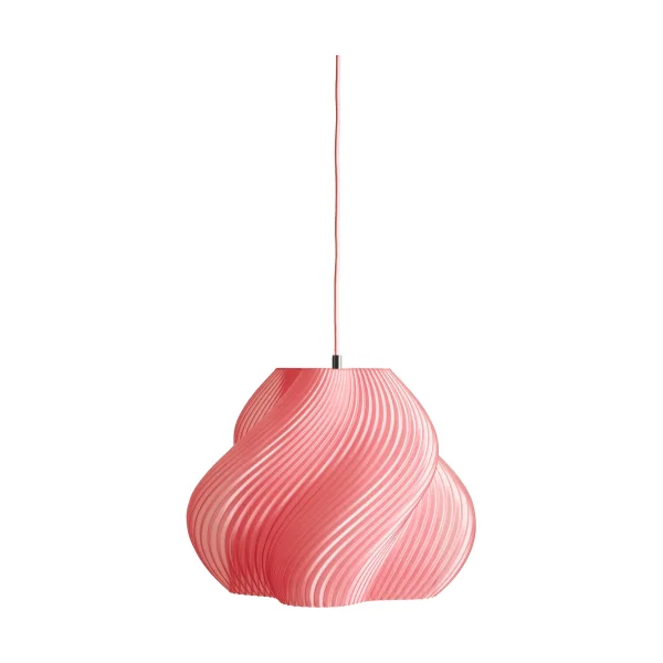 Crème Atelier Soft Serve pendant Peach sorbet-chrome, 03, 30 cm