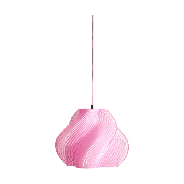 Crème Atelier Soft Serve pendant Rose sorbet-brass, 02, 25 cm