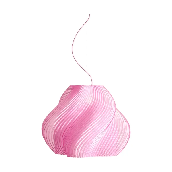Crème Atelier Soft Serve pendant Rose sorbet-brass, Mega, 60 cm