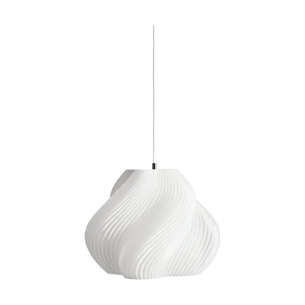 Crème Atelier Soft Serve pendant White-chrome, 03, 30 cm