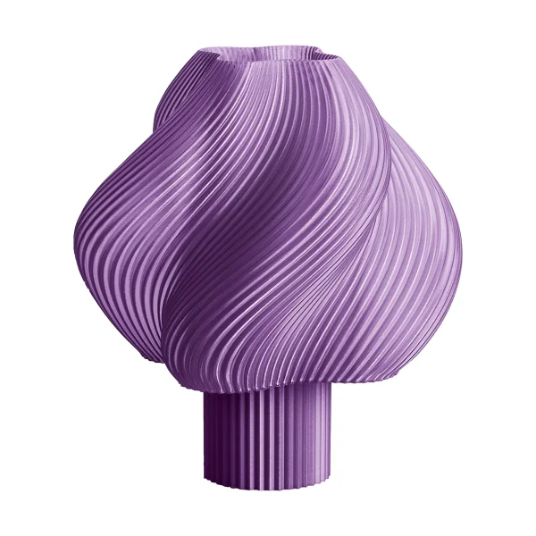 Crème Atelier Soft Serve portable table lamp Lavender sorbet, 23 cm