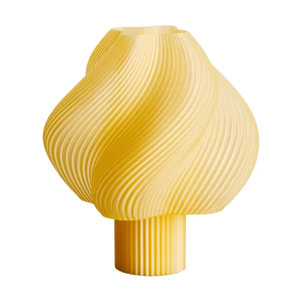 Crème Atelier Soft Serve portable table lamp Limoncello sorbet, 23 cm