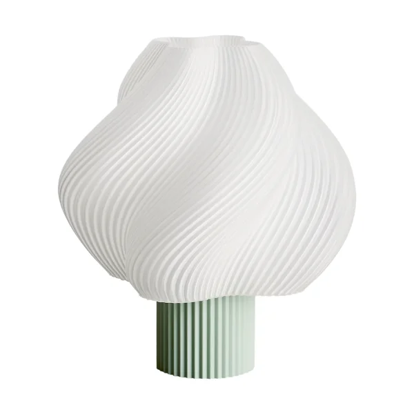 Crème Atelier Soft Serve portable table lamp Matcha, 23 cm