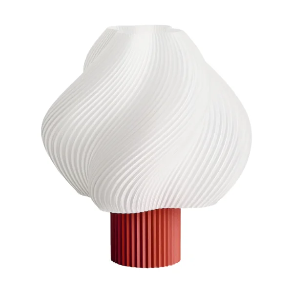 Crème Atelier Soft Serve portable table lamp Rhubarb, 23 cm