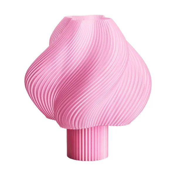 Crème Atelier Soft Serve portable table lamp Rose sorbet, 23 cm