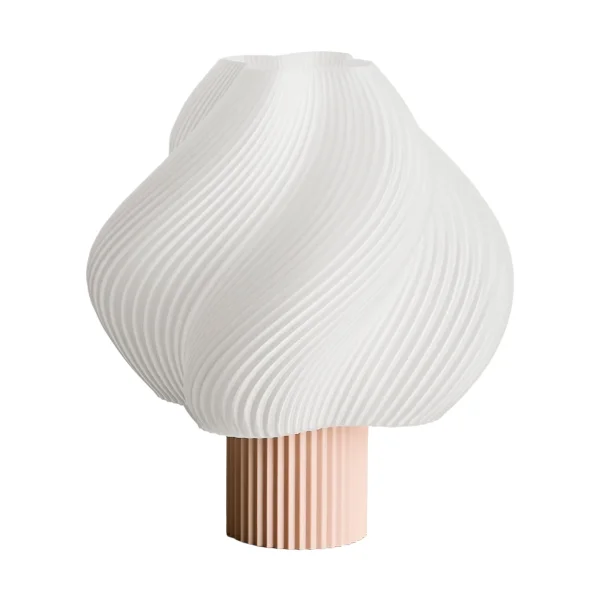 Crème Atelier Soft Serve portable table lamp Wild strawberry, 23 cm