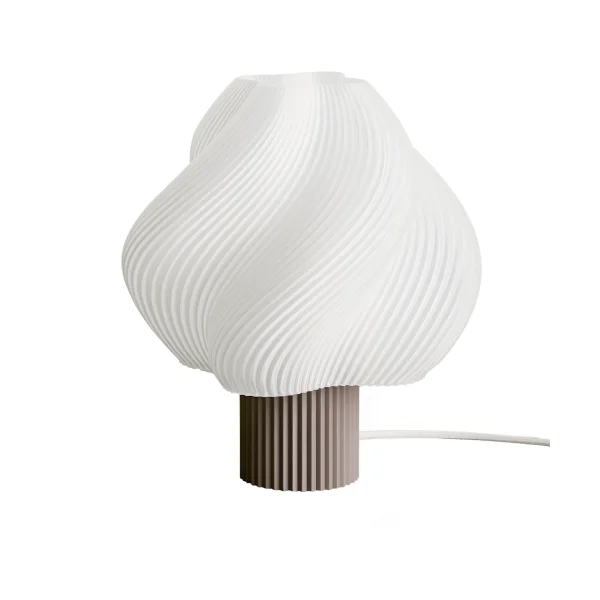 Crème Atelier Soft Serve table lamp Mocha, Grande, 34 cm