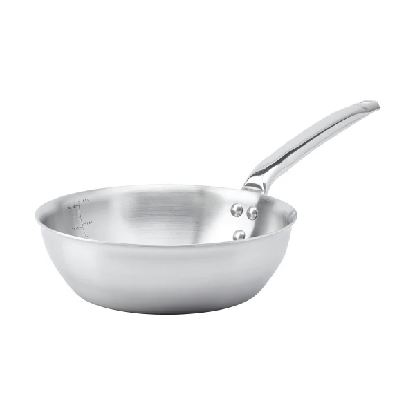 De Buyer Alchimy rounded sauté pan stainless steel Ø24 cm