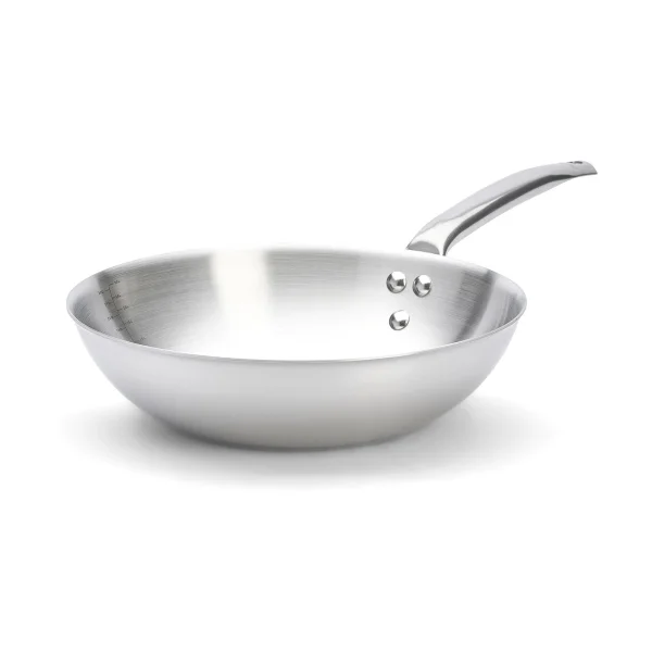 De Buyer Alchimy wok stainless steel Ø28 cm