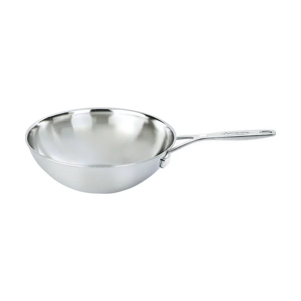 Demeyere Industry 5 wok frying pan stainless steel 5-ply Ø30 cm