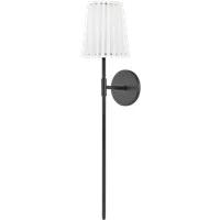 Demi Large Wall Light, Solid Black - Andrew Martin