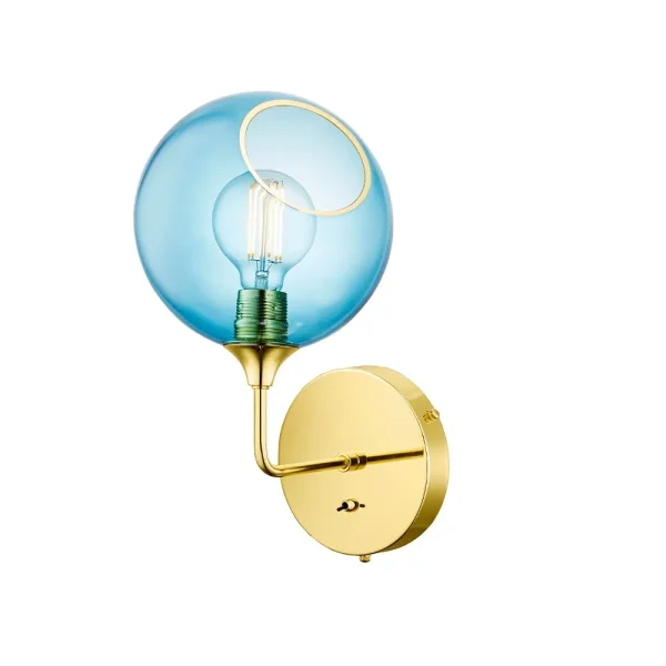 Design By Us Ballroom wall lamp Ø20 cm Blue sky