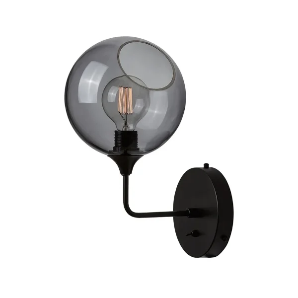 Design By Us Ballroom wall lamp Ø20 cm Smoke