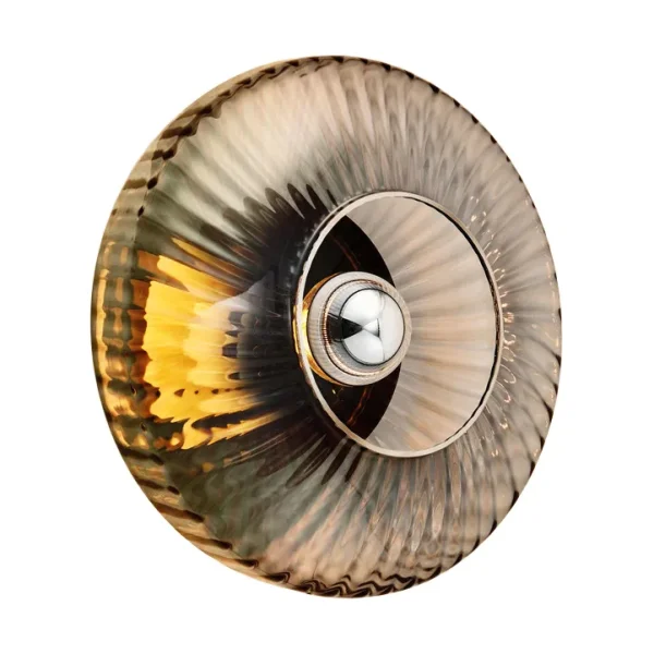 Design By Us New Wave Optic wall lamp XL Smoke