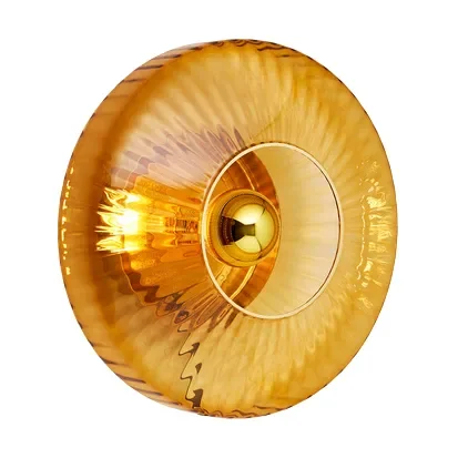 Design By Us New Wave Optiv wall lamp XL Amber