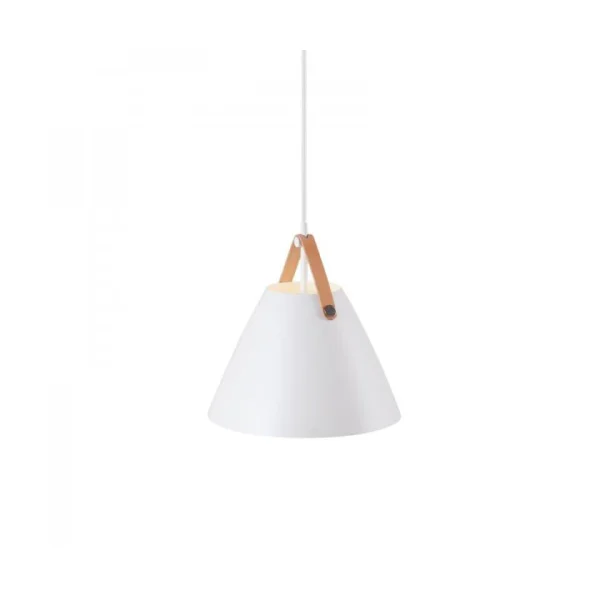 Design For The People Strap ceiling lamp Ø27 cm matte white