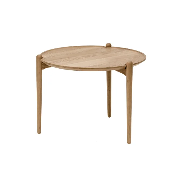 Design House Stockholm Aria coffee table Oak, Ø50x46 cm