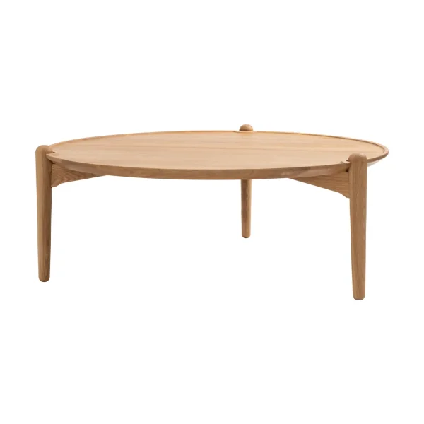 Design House Stockholm Aria coffee table Oak, Ø90x42,5 cm